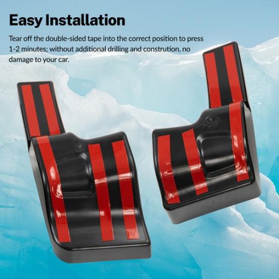 Car Trunk Storage Organizer Box Rear Cargo Side Tray For Jeep Wrangler JL 18-23