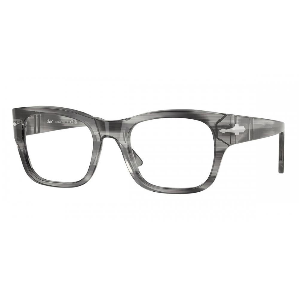 

Persol Unisex Eyeglasses Po3297v 1192 Grey Horn/52-21-145