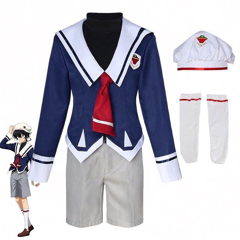 Infinity Skateboard Cosplay Outfit Chinen Miya Sweatshirt Anime Convention Performance Costume Role-Playing Clothing