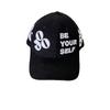 Self Be Your Letter Embroidered Baseball Cap For Men Women With Hat Adjustable