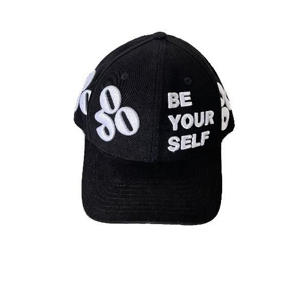 

Your Self Be Letter Embroidered Baseball Cap For Men Women With Hat Adjustable чёрный
