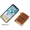 Fromthenon Traveler'S Notebook Mini Loose-Leaf Notebook Top Layer Leather Pocket Planner Notebooks For Students Stationery Quality