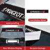 For Peugeot 106 107 108 206 207 208 301 307 308 406 407 408 508 607 2008 3008 4008 5008 GT RCZ RifterCar Windshield Sticker Fron 6RQ