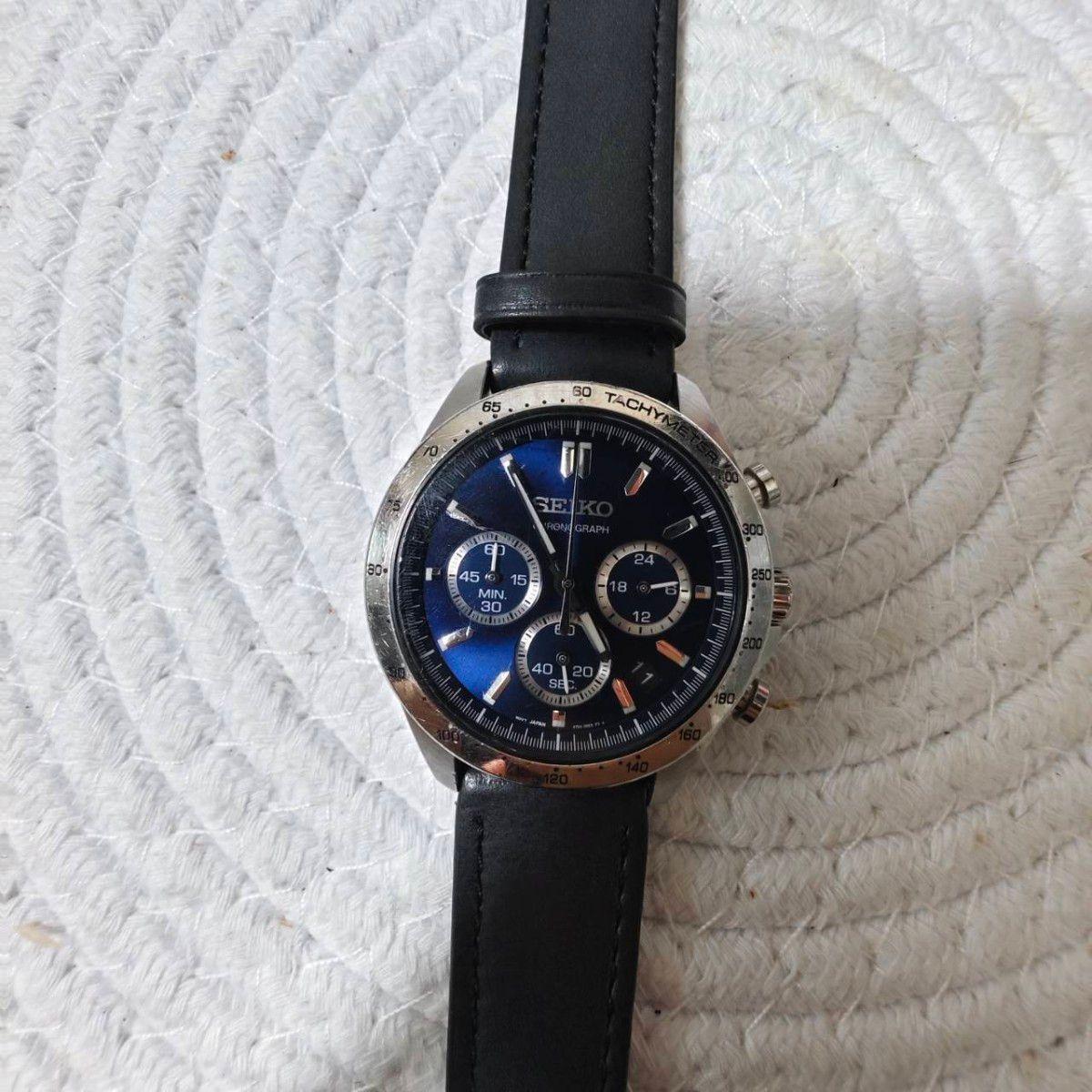 [Junk item] SEIKO Chronograph Seiko watch