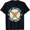 Save The Carrot Shoot Rabbits Carrot Vegan T-Shirt