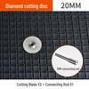 Electric Grinder Diamond Cutting Disc for Jade, Amber, Glass Polishing & Engraving