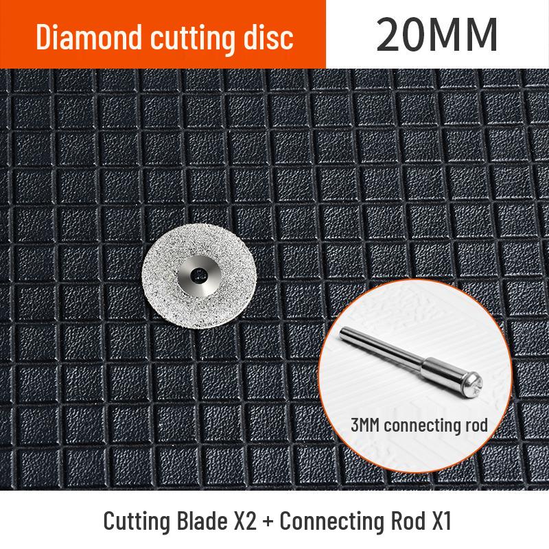 Electric Grinder Diamond Cutting Disc for Jade, Amber, Glass Polishing & Engraving
