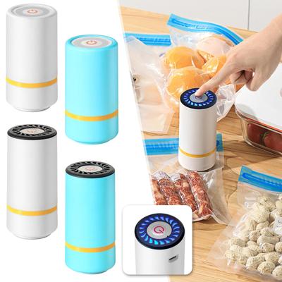 Elektrická přenosná vakuová balicí sada na zavařovací nádoby Mason s nabíjením přes USB pro dlouhodobé uchovávání a skladování potravin