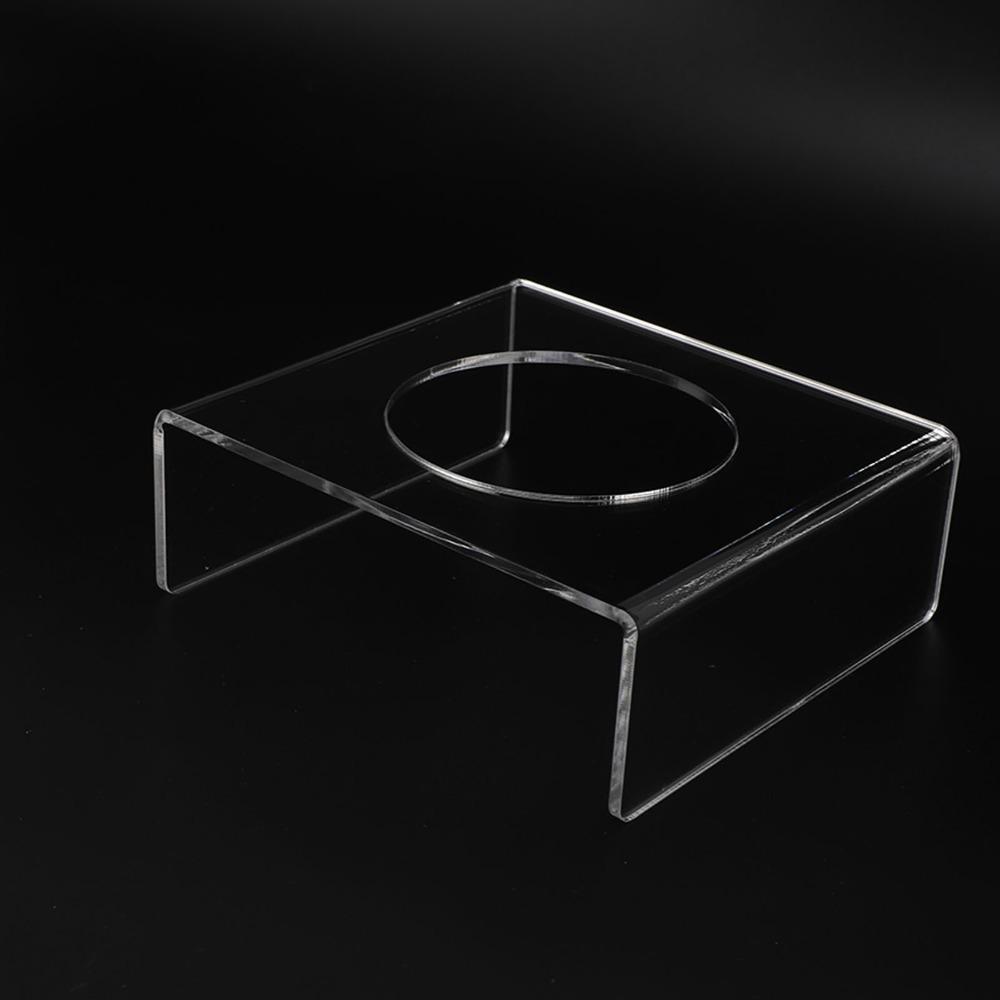 2Pcs Acrylic Ball Holder Transparent Ball Support Clear View Ball Display Stand Shop Exhibit