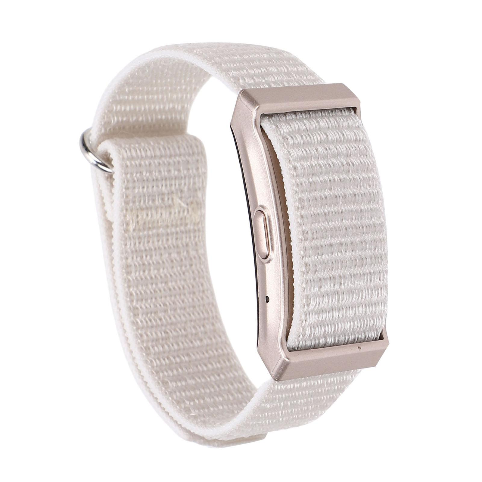 Smart Bracelet Fitness   for Men Women Nylon Water Proof Temperature   Tracking Smart Hlth Wristband with APP