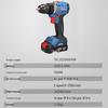 Dongcheng 20V Cordless Brushless Impact Drill CN Plug (adapter Included)