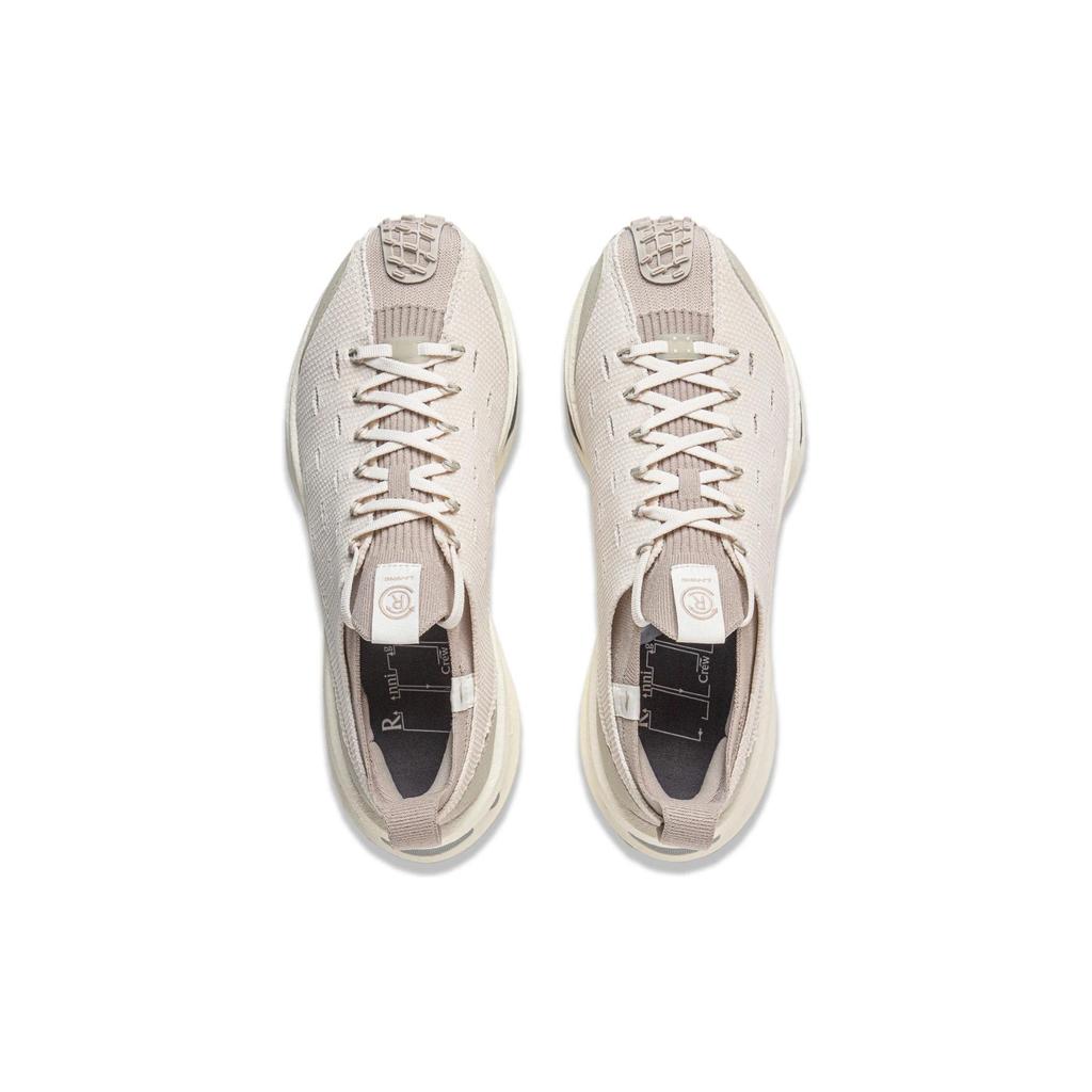 Li Ning Feidian CRC Shock Absorbing Wear Resistant Non Slip Low Top Trendy Casual Shoes Unisex Sneakers Gray AZGU001-4