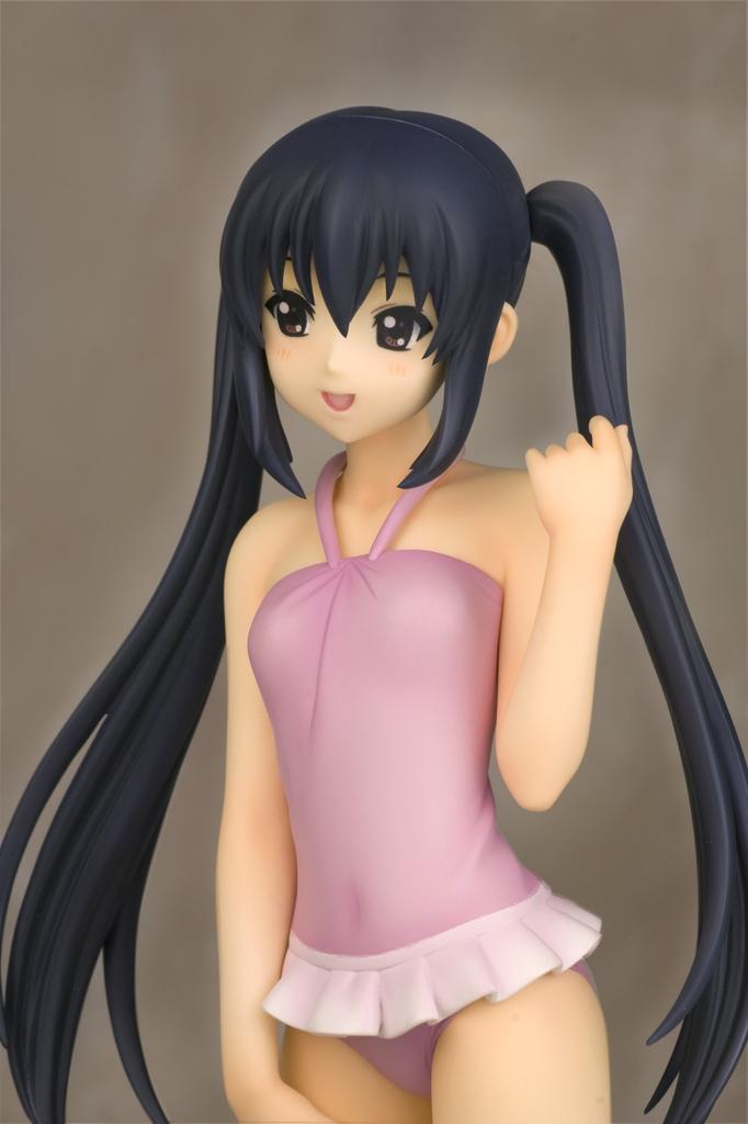 Nakano Azusa Swimsuit Scale PVC Painted Complete K-On!! Ver. (1/7 Figure)