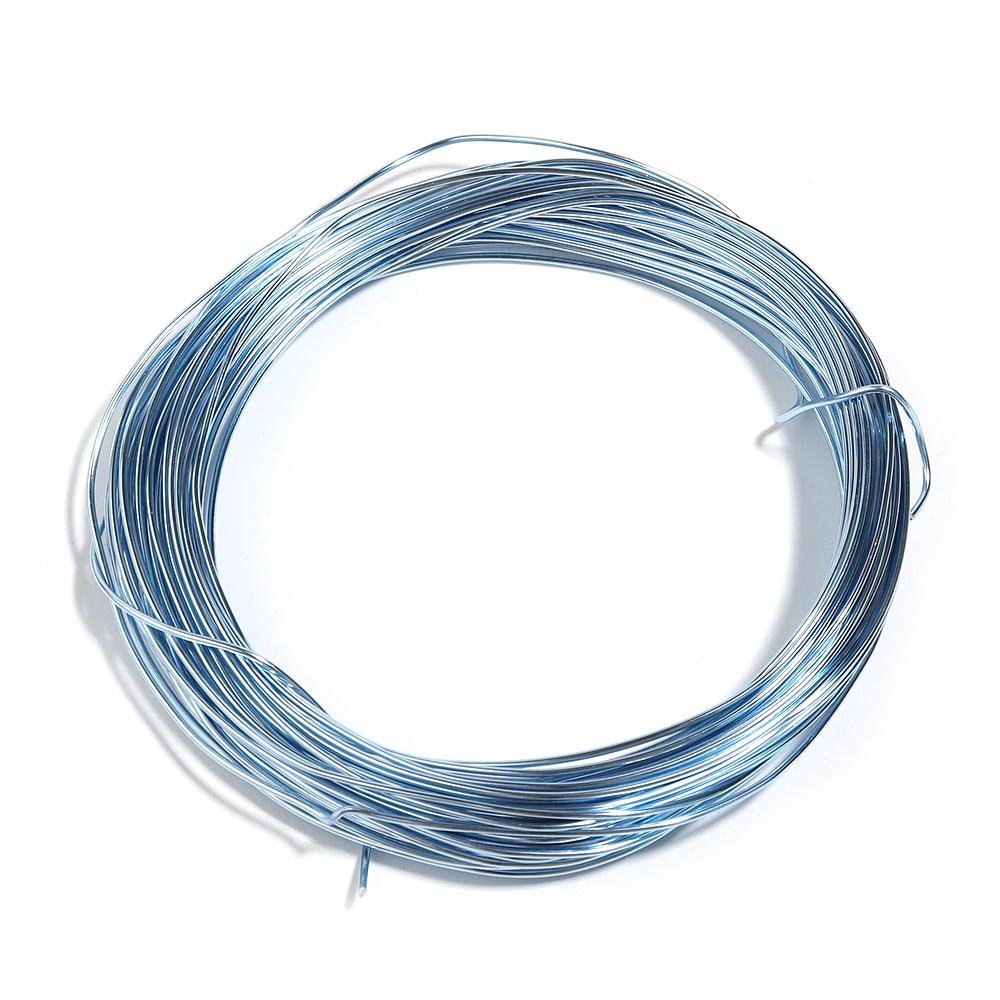 10M/rolls 0.6-1.2mm Anadized Aluminum Wire Versatile Handmade Crafts Metal Wire for Jewelry Making Beading Necklace Bracelet