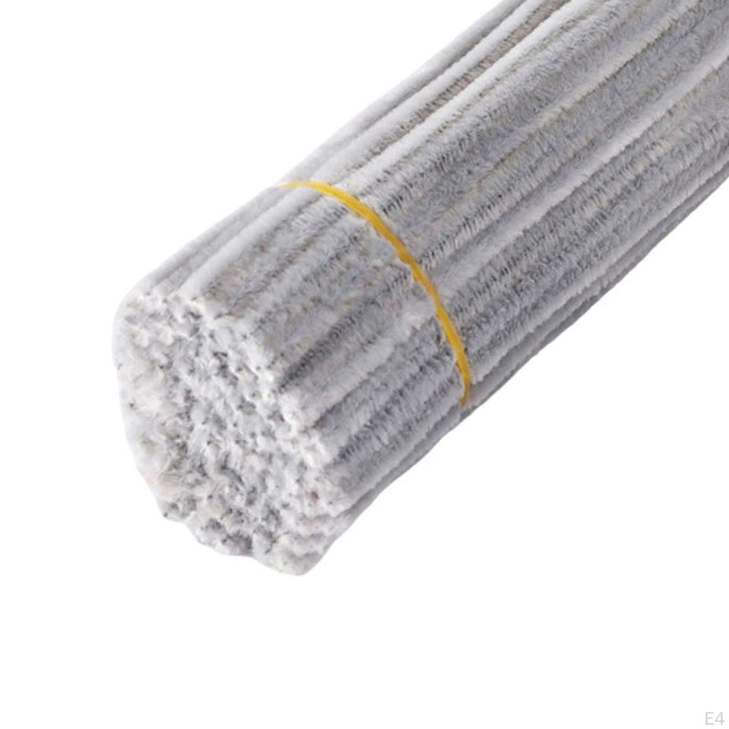 Pipe Cleaners Craft 8mm Chenille Tube for Children Accessories DIY Bouquet Handmade Material