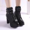 Fashion New Ladies High Heels 2025 New Sexy Platform Boots Brandhigh Quality Ankle Boots for Women Fashion Delicate Party Shoes Zapatos