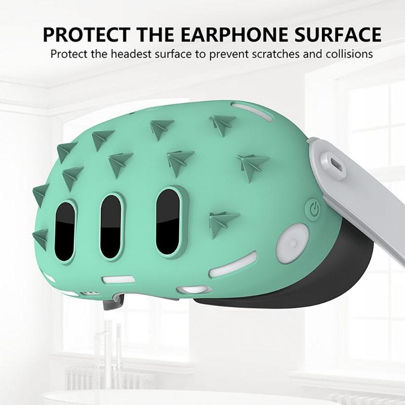 Essential 4pcs Accessories for VR Headset Protector Controller Grip Rocker Cap VR Facial Interfaces Controller Bracket