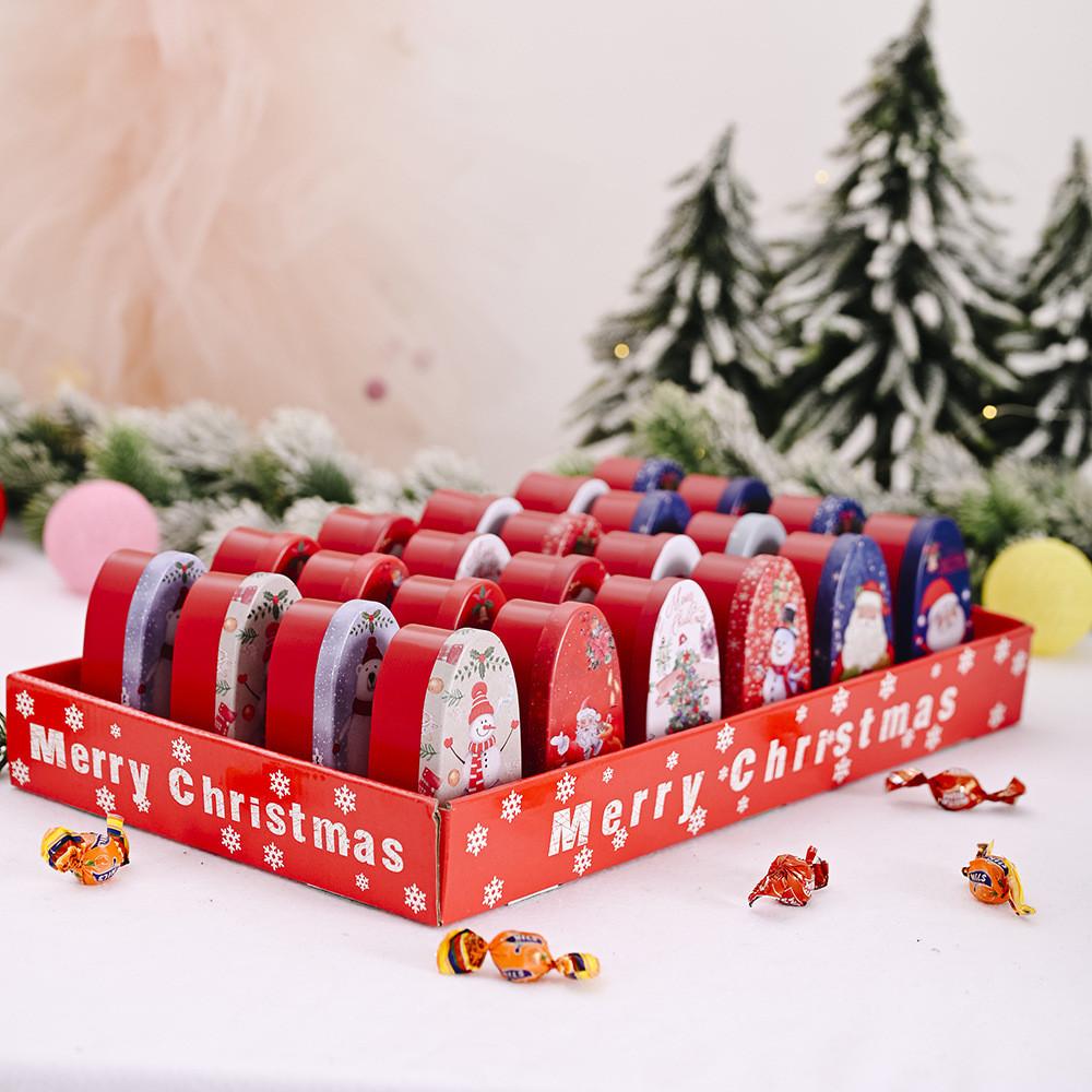 Decorations Christmas Candy Cookies Box Children Gift Party Supplies Durable