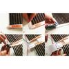 AC220V Infrared Underfloor Heating Film 220w/m2 Warm Mat with Clamps Insulation Pastes