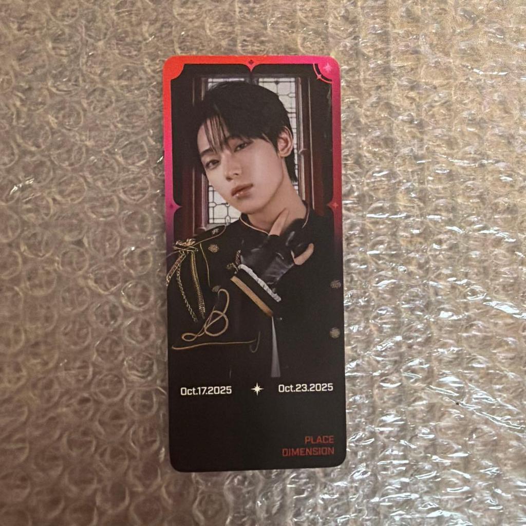 [USED] ENHYPEN WORLD Bookmark Sunwoo