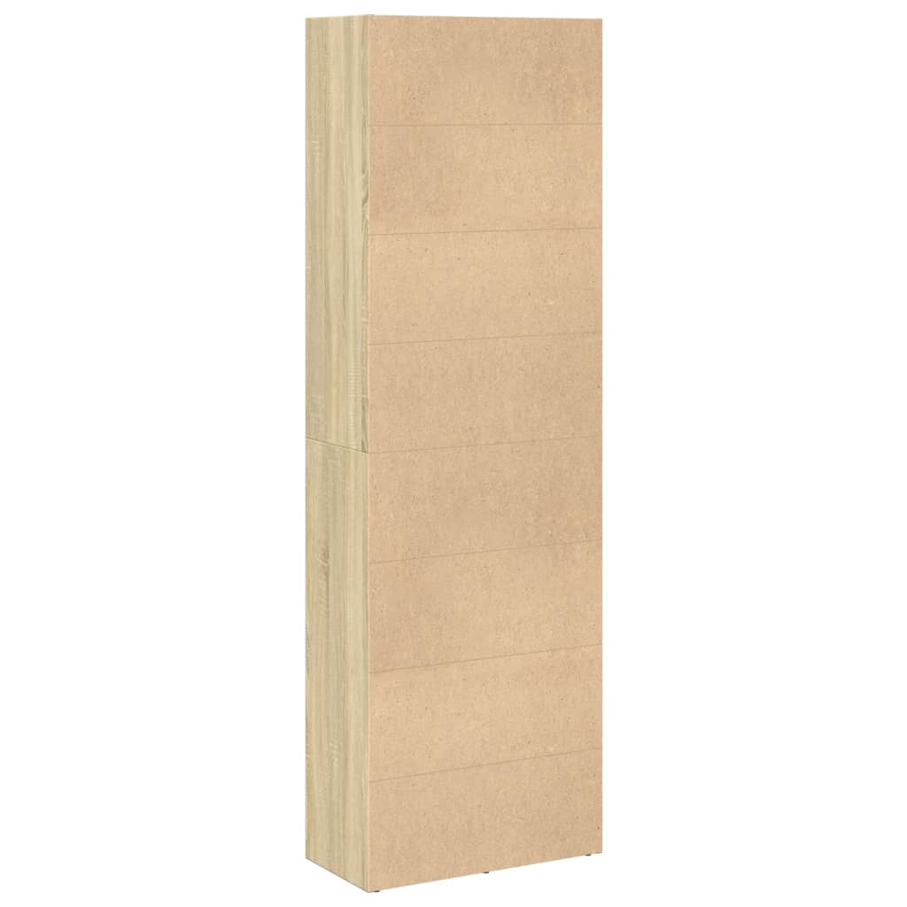 Bookshelf Sonoma Oak 60 x 30 x 189 cm Particleboard