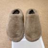 Women's Baotou Lightweight and Comfortable a Footstirrup Heightening Winter Warm Cold Padded Non-slip Wear-resistant Leisure Cotton Slippers