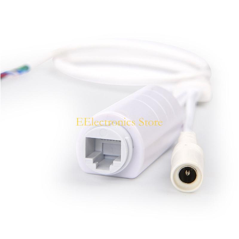 B03C PoE Splitter 48V To 12V POE Connectors Splitter Extender Injector IEEE802.3af POE Splitter Cable Replacement Part