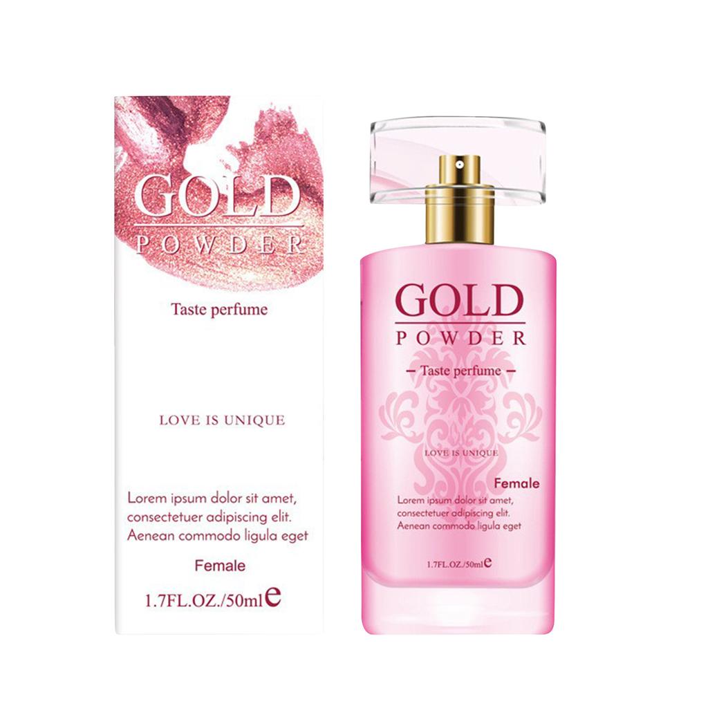 Pheromone Gold Powder Perfume, Perfume To Attract Opposite Gender. Pheromone Perfume, Indispensable Oil Perfume For Dating 50ml