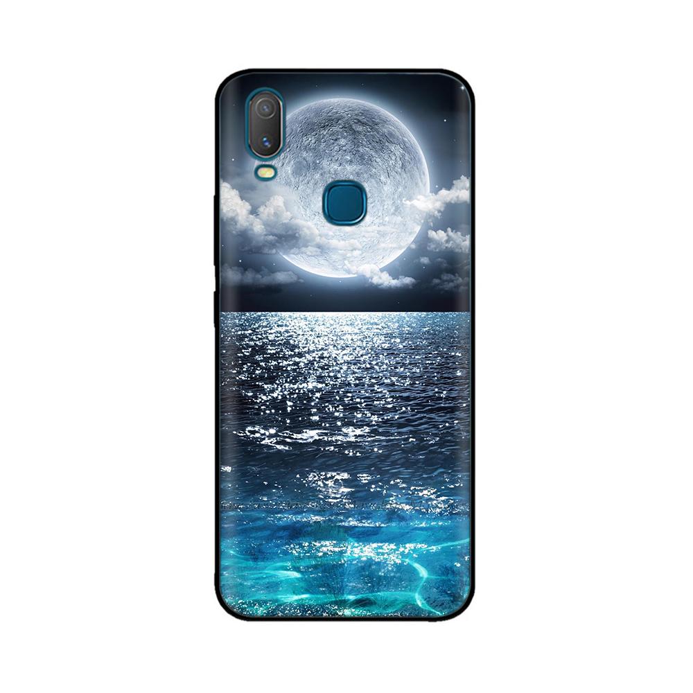 Für Vivo Y11 2019 Hülle Silikon Niedliche Cartoon-Druck Weiche TPU-Hülle für Vivo 1906 Fundas Coque für VivoY11 Y 11 2019 6,35'' Hülle