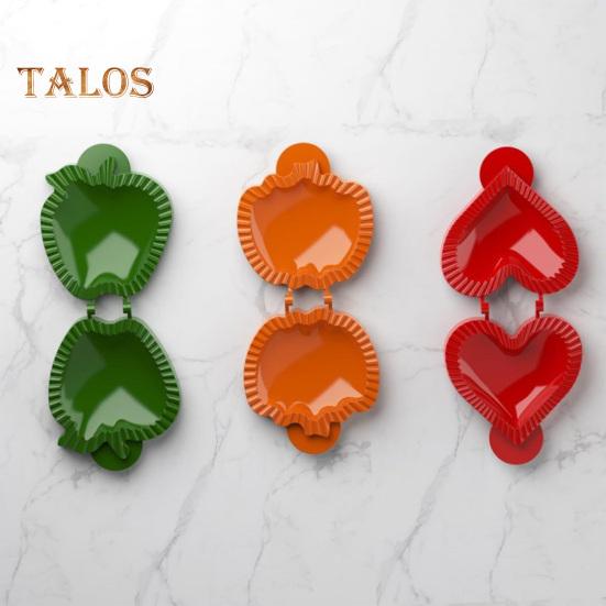 1/3 st Pajform Pumpa Frukt Kärlek Värmeform Livsmedelsklass BPA-fri Återanvändbar degpress Fickpajmaskin Formverktyg Köksprylar