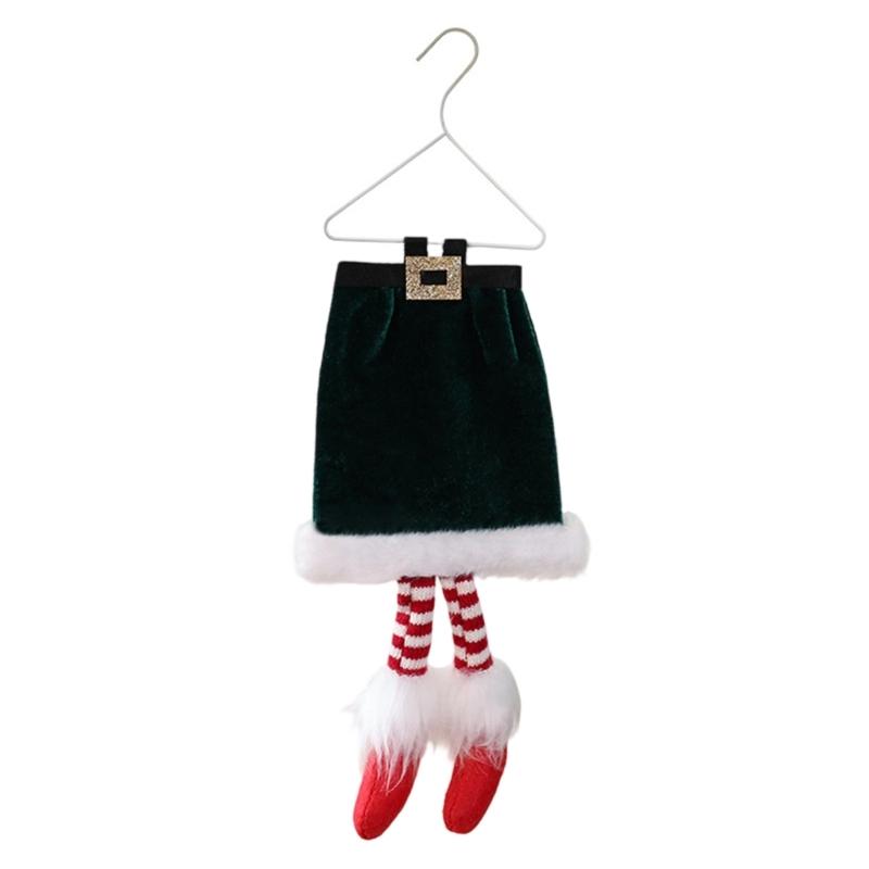 Christmas Substitute Legs Fabric Decoration Multiple Purpose Suspended Deck For Firepit Handle Window Vacation Home Party