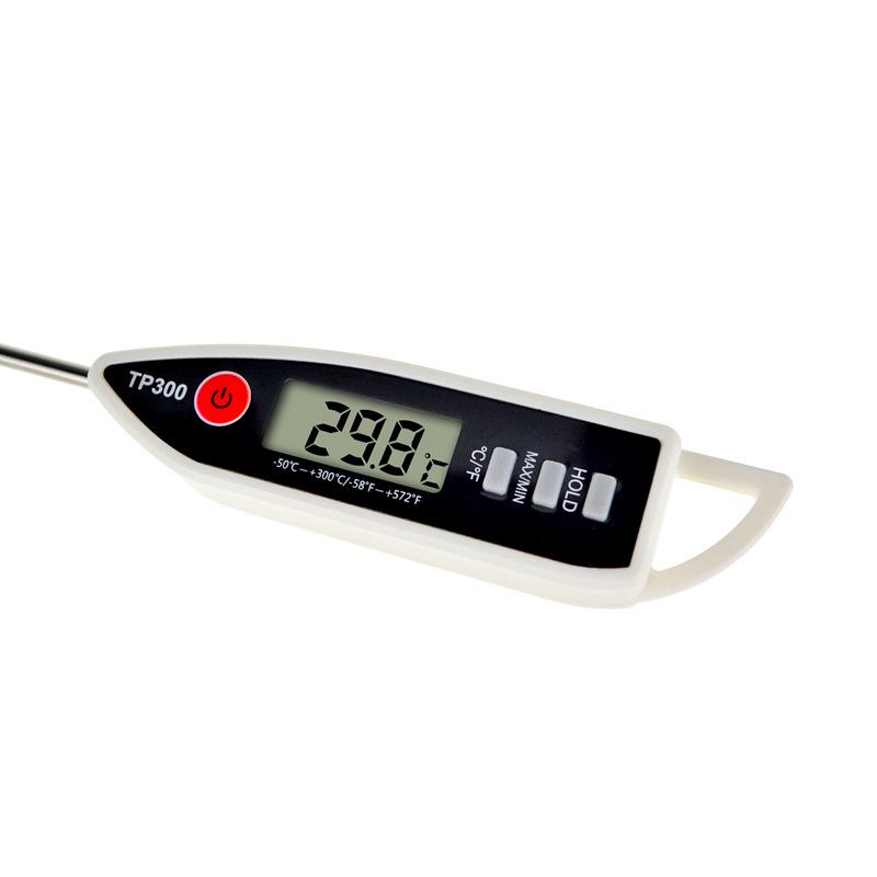 TP300 Electronic Probe Meat Thermometer for Kitchen, BBQ, Frying, Baking, and Grilling