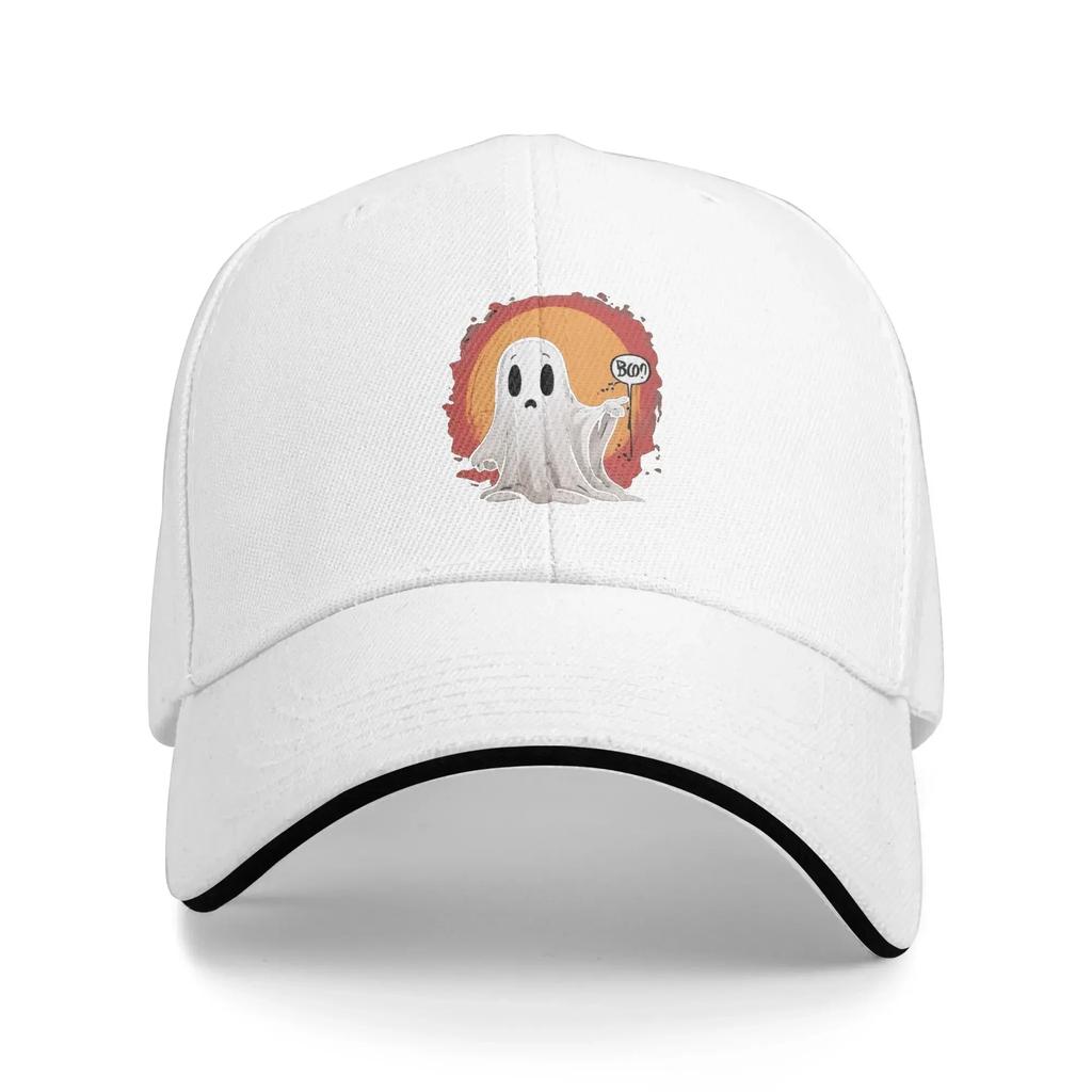 Ghost Of Disapproval Baseball Cap Cartoon Boo Trendy Trucker Hat Summer Unisex Men Hiking Fishing Snapback Cap