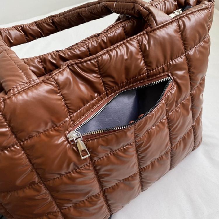 Puffer Bag for Women Functional and Fashionable Shoulder Bag Shopping Handbag