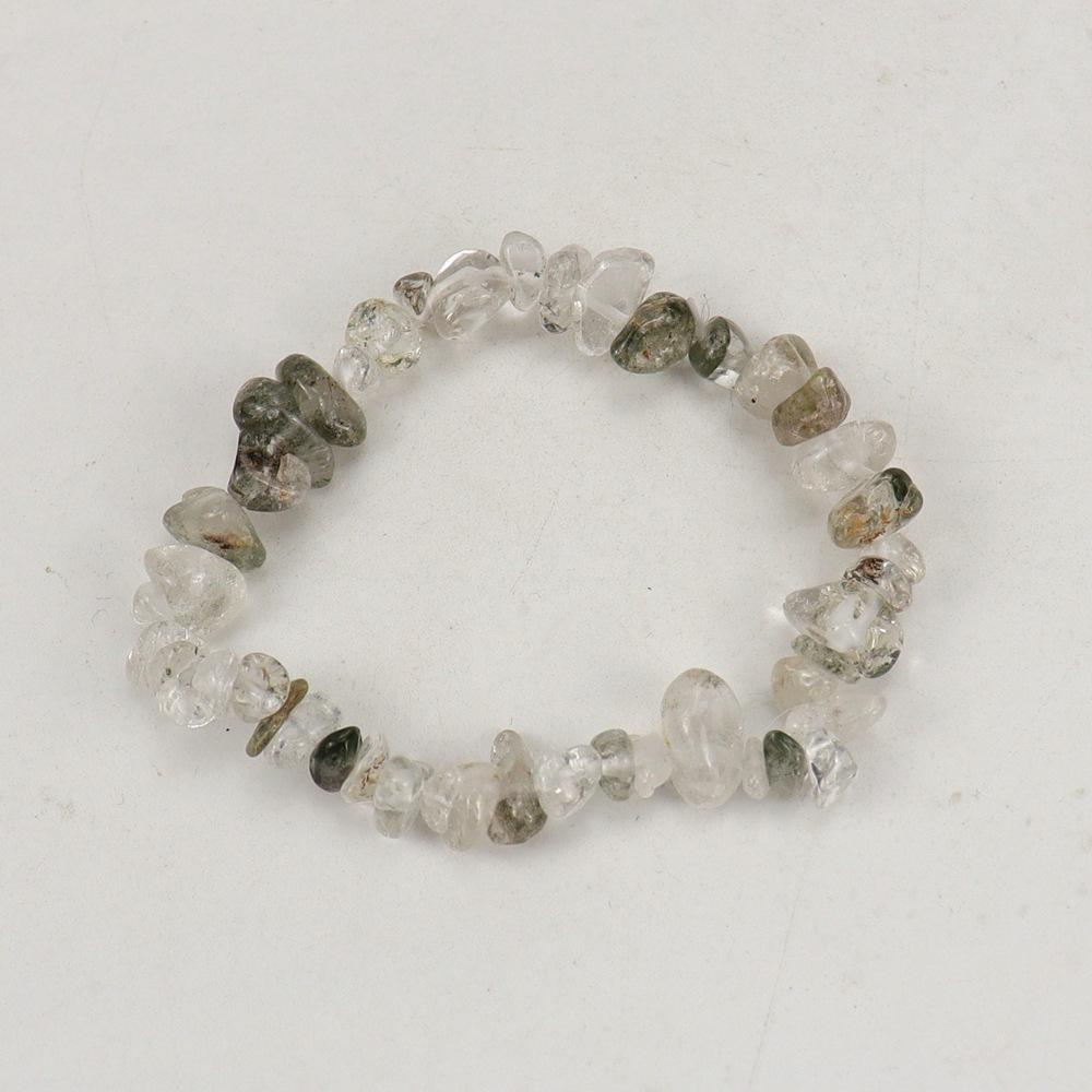 Handmade Beads, Natural Crystal Gravel Bracelet Bracelet B54