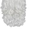 Santa Claus Wig And Beard Cosplay Christmas White Curly Hair for Stage