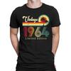 Personalised Vintage 1964 Limited Edition 60th Birthday Gift Mens T-Shirts Top#D