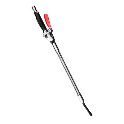 Pistola Ugello Soplante ad Aria per Uso Intensivo con Ugello Estensibile Accessorio per Compressore Pneumatico per Pulizia da Angolazioni Multiple