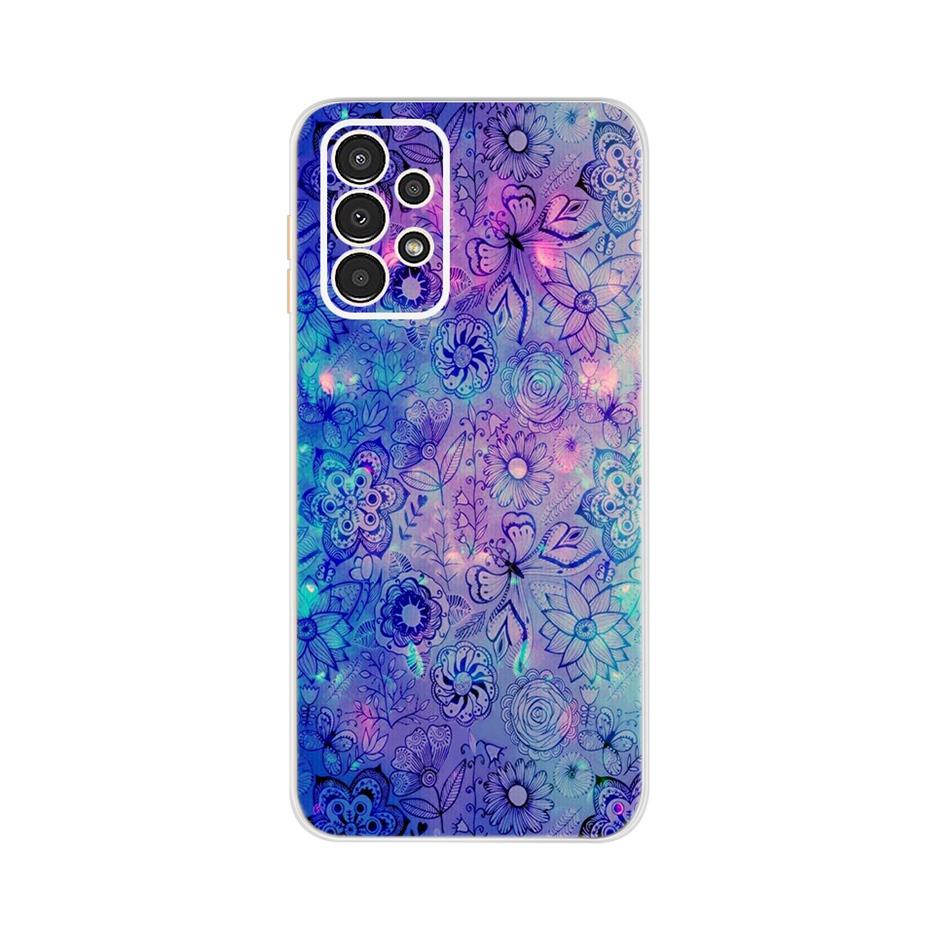 For Samsung Galaxy A13 4G Case Cute Cat Buttefly Soft Silicone Slim Fundas Phone Back Case For Samsung A13 A 13 GalaxyA13 Bumper