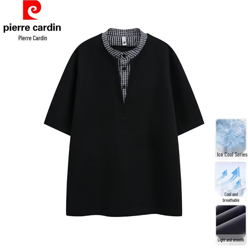 Pierre Cardin Men s Layered Look Short Sleeve T-Shirt M