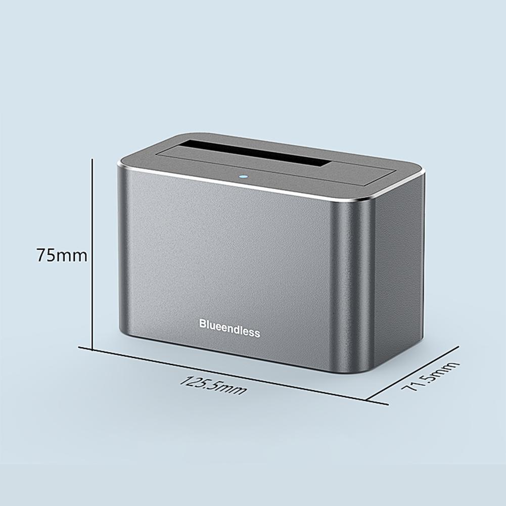 Hard Drive Dock Reader Converter Docking Station 5Gbps USB External Disk Box Enclosure Case for 2.5/3.5 Inch SATA/SAS HDD SSD