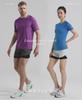 Unisex Quick-Dry Mesh Running T-Shirt with Reflective Design