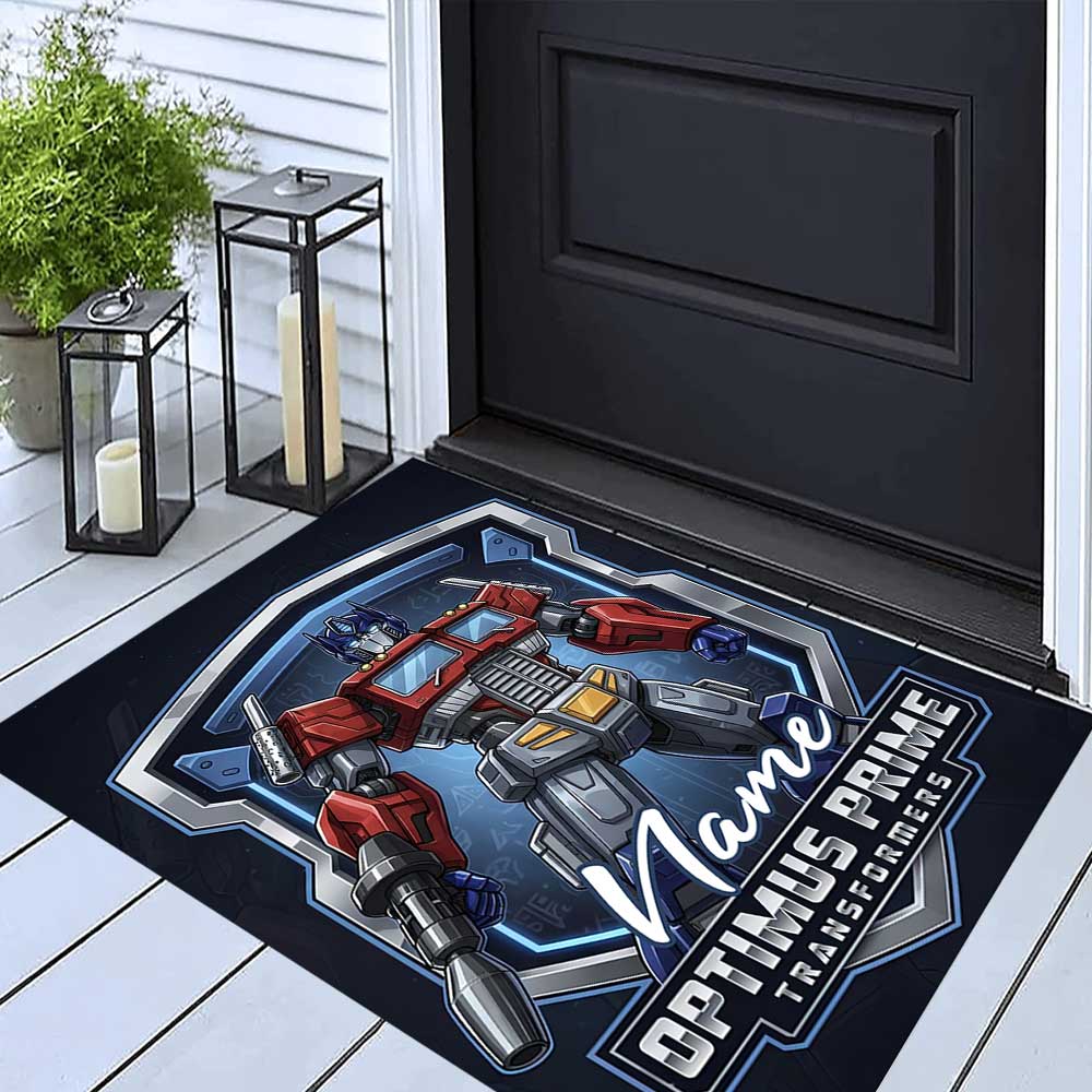 Love Transformers (11) Customize your name rug, office chair cushion, home bedroom living room gift.