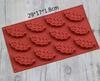 8cavity Flower Silicone Cupcake Oval Doughnut Mold MuffinChocolate Moulds for Baking Mini Dessert Kitchen DIY Cooking Tools Tray