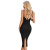 Plus-size Sexy Fashion Bag Hip Dress Ladies Ruched Bodycon Dress Women Slip Mini Dresses Autumn Skinny Stretchy Party Vestidos Slip Dress