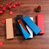 Bookmark Packaging Box Locket Box Heaven And Earth Cover Jewelry Packaging Box Retro Kraft Paper Pen Box