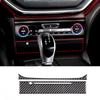 Carbon Fiber Central Console CD Panel Trim For Maserati Ghibli 2014-2015