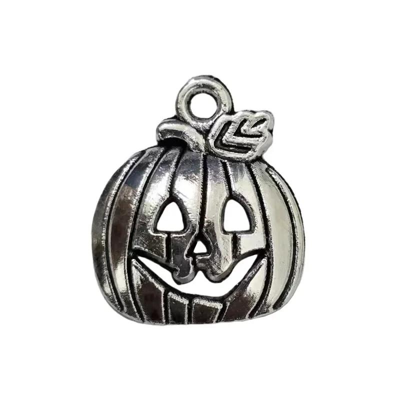 10pcs Halloween Pumpkin Alloy Charms Spoof Cute Pendants For Making Handmade DIY Jewelry Necklace Findings