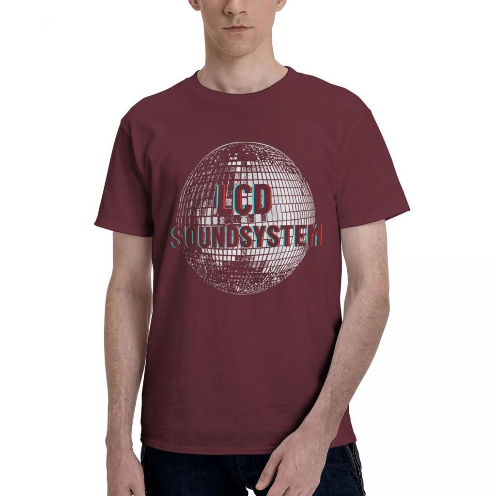 LCD Soundsystem 100 Cotton Casual Breathable Confortable Anime Mens Clothing Deals Men TShirt