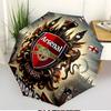 football team.C Print Automatic Open Close Umbrella, Portable Foldable Umbrella, for Outdoor Commute Camping Trip, Ideal Birthday Gift